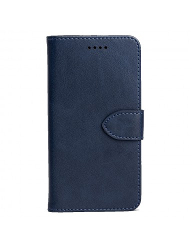 iPhone 12 mini portemonnee hoesje, donker blauw, goedkoop, PU Leer, pasjes