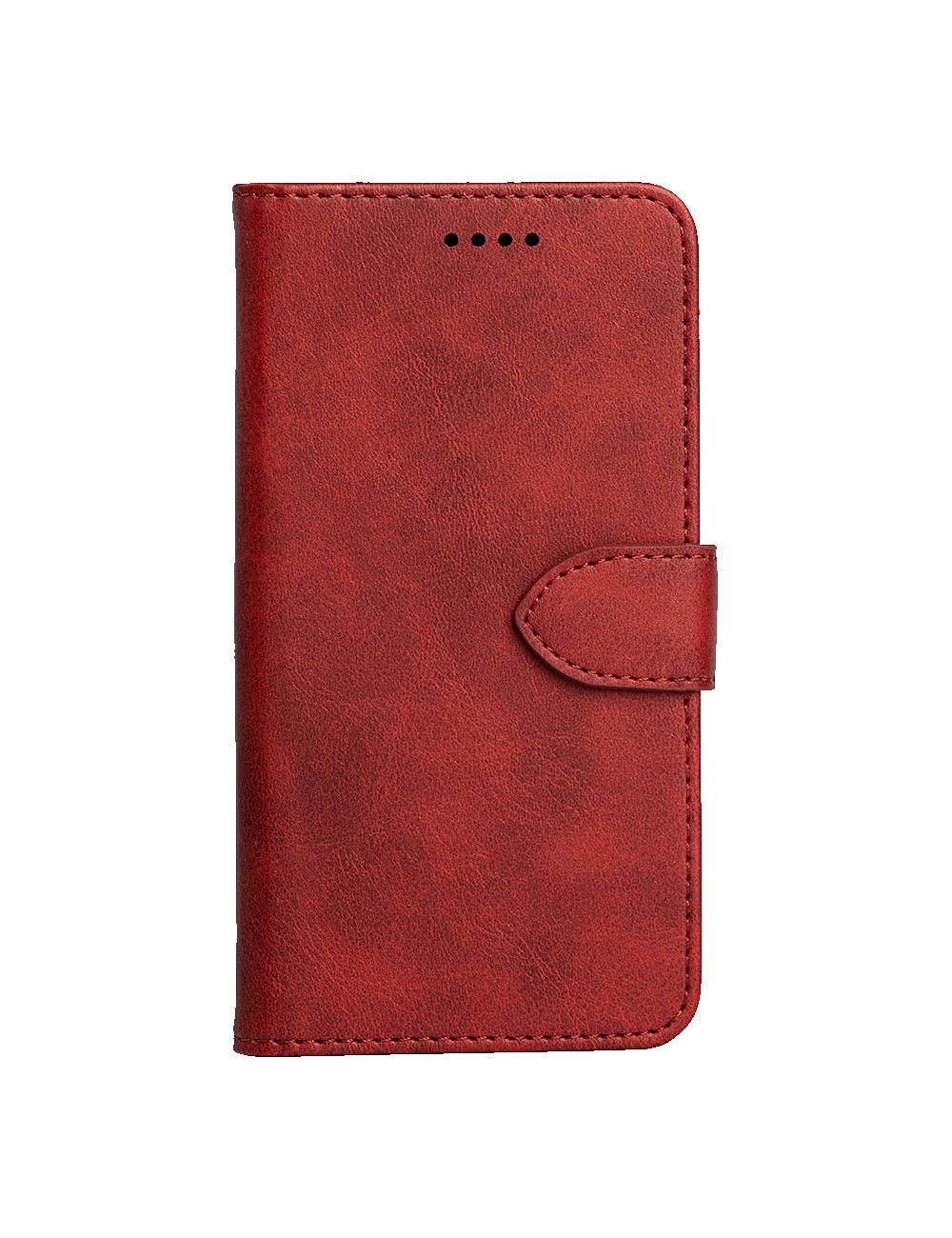 iPhone 12/12 Pro portemonnee hoesje, rood, goedkoop, PU Leer, pasjes