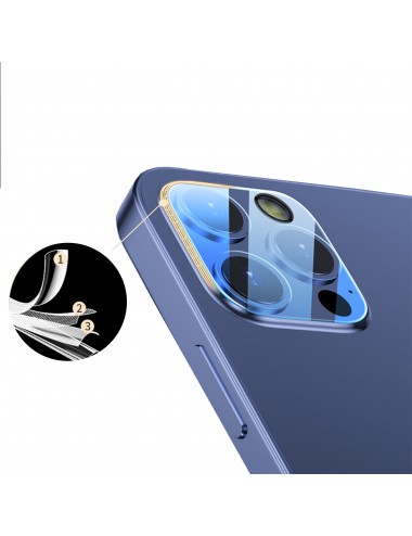 iPhone 12/12 Pro Camera Lens Tempered Glass Protector, Bescherming, iPhone, iPhone 12/12 Pro, Telehoesje, Glas, Camera