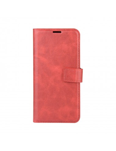 Samsung Galaxy A20E portemonnee hoesje, rood, goedkoop, PU Leer, pasjes
