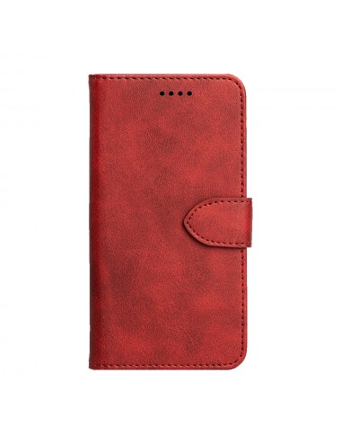 Samsung Galaxy A40 portemonnee hoesje, rood, goedkoop, PU Leer, pasjes