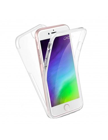 iPhone 6/6S Plus 360° clear PC + TPU hoesje, Hoesje, Transparant, 360 graden, Full Cover