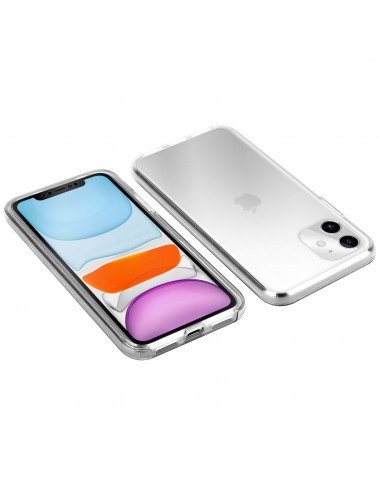 iPhone 12 Mini 360° clear PC + TPU hoesje, Hoesje, Transparant, 360 graden, Full Cover