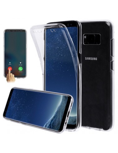 Samsung Galaxy S8 360° clear PC + TPU hoesje