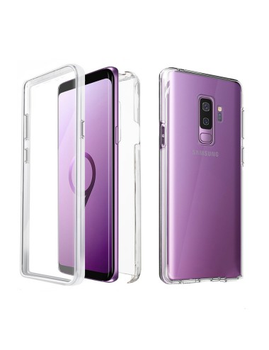 Samsung Galaxy S9 Plus 360° clear PC + TPU hoesje, Hoesje, Transparant, 360 graden, Full Cover