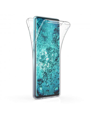 Samsung Galaxy S10E 360° clear PC + TPU hoesje, Hoesje, Transparant, 360 graden, Full Cover