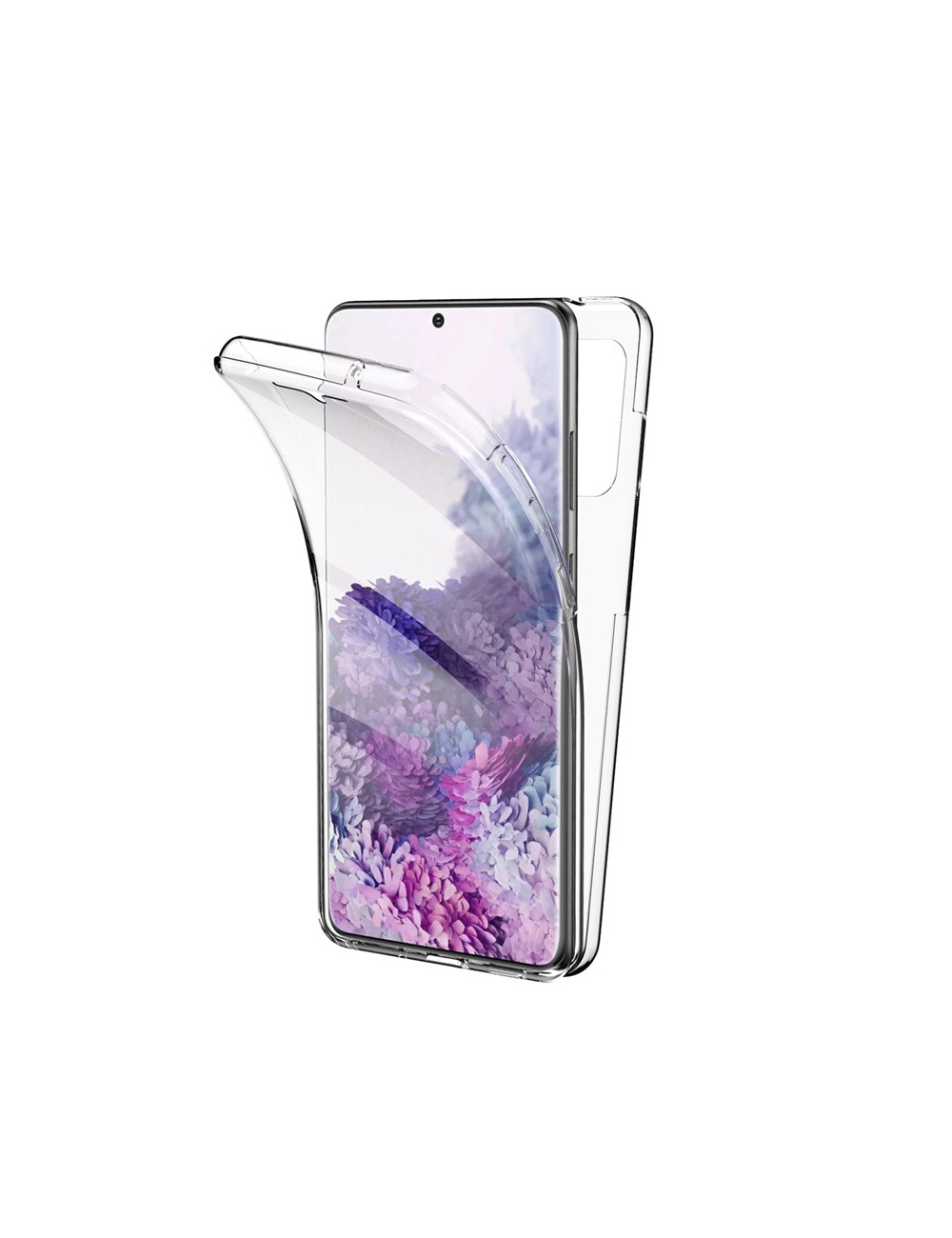 Samsung Galaxy S20 Plus 360° clear PC + TPU hoesje, Hoesje, Transparant, 360 graden, Full Cover
