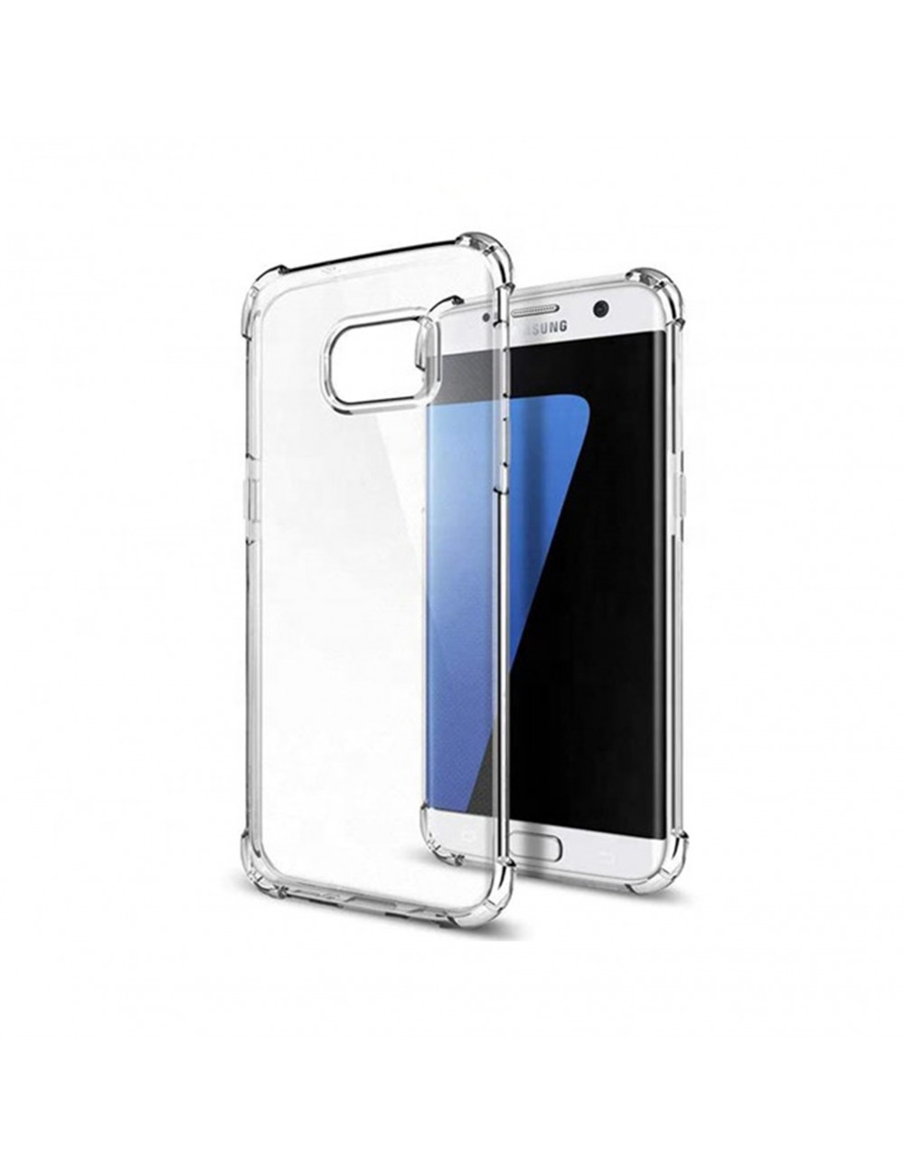 zeil insect Inwoner Samsung Galaxy S7 anti shock transparent TPU hoesje
