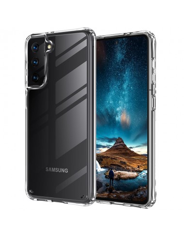 Samsung, Samsung Galaxy S21 Plus anti shock transparent TPU hoesje, TPU, Bescherming, Transparant, Android, Telehoesje, Goedkoop