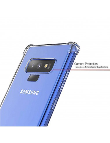 Samsung Galaxy Note 9 anti shock transparent TPU hoesje, Hoesje, TPU, Anti Shock, Goedkoop, Android, Telehoesje, Note 9, Samsung