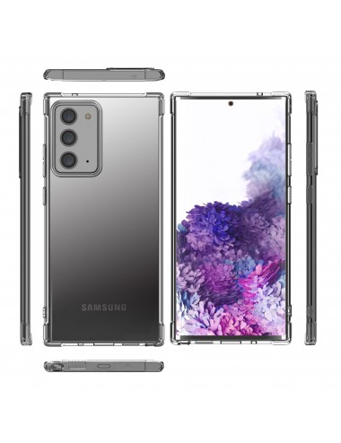 Samsung Galaxy Note 20 anti shock transparant TPU hoesje, Transparant, Hoesje, TPU, Android, Goedkoop, Telehoesje