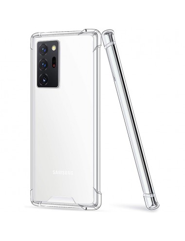 Samsung Galaxy Note 20 Ultra anti shock transparant TPU hoesje, Transparant, Hoesje, TPU, Android, Goedkoop, Telehoesje