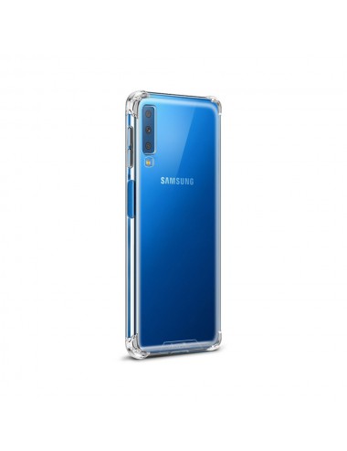 Samsung Galaxy A7 2018 anti shock transparant TPU hoesje, Transparant, Hoesje, TPU, Android, Goedkoop, Telehoesje
