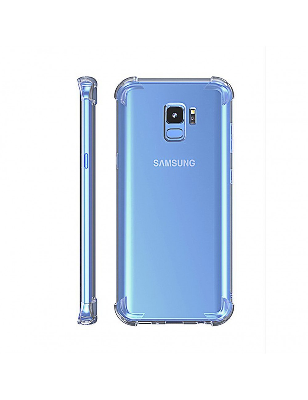 huwelijk Zeeanemoon Verschrikking Samsung Galaxy A8 (2018) anti shock transparant TPU hoesje