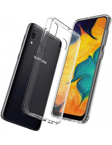 Samsung Galaxy A20E anti shock transparant TPU hoesje, Transparant, Hoesje, TPU, Android, Goedkoop, Telehoesje